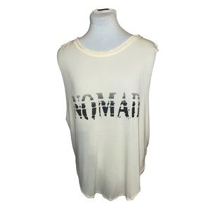 Haute Hippie Split Back NOMAD Tank Top Medium